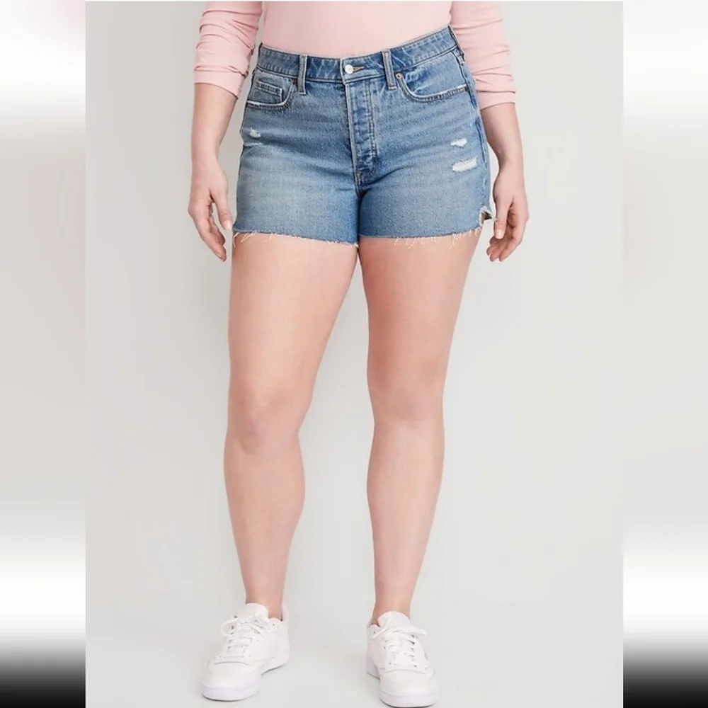 Old Navy 14 High Rise OG Straight Secret Smooth Pockets AT-2185